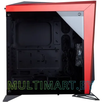 Корпус Corsair Carbide Series Spec-Omega (черный/красный) картинка 6